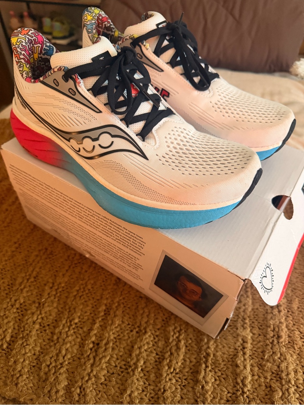 Men’s Saucony x Keith Haring Ride 18